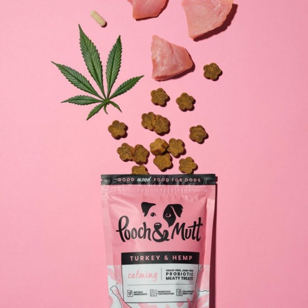 Pooch & Mutt Turkey and Hemp Calming Treats