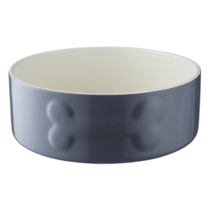 Mason Cash Bone Dog Bowl Grey