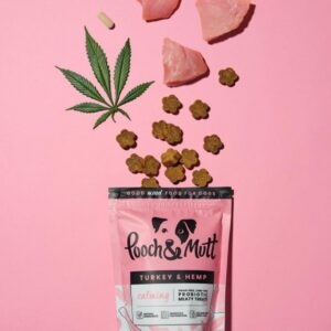 Pooch & Mutt Turkey and Hemp Calming Treats