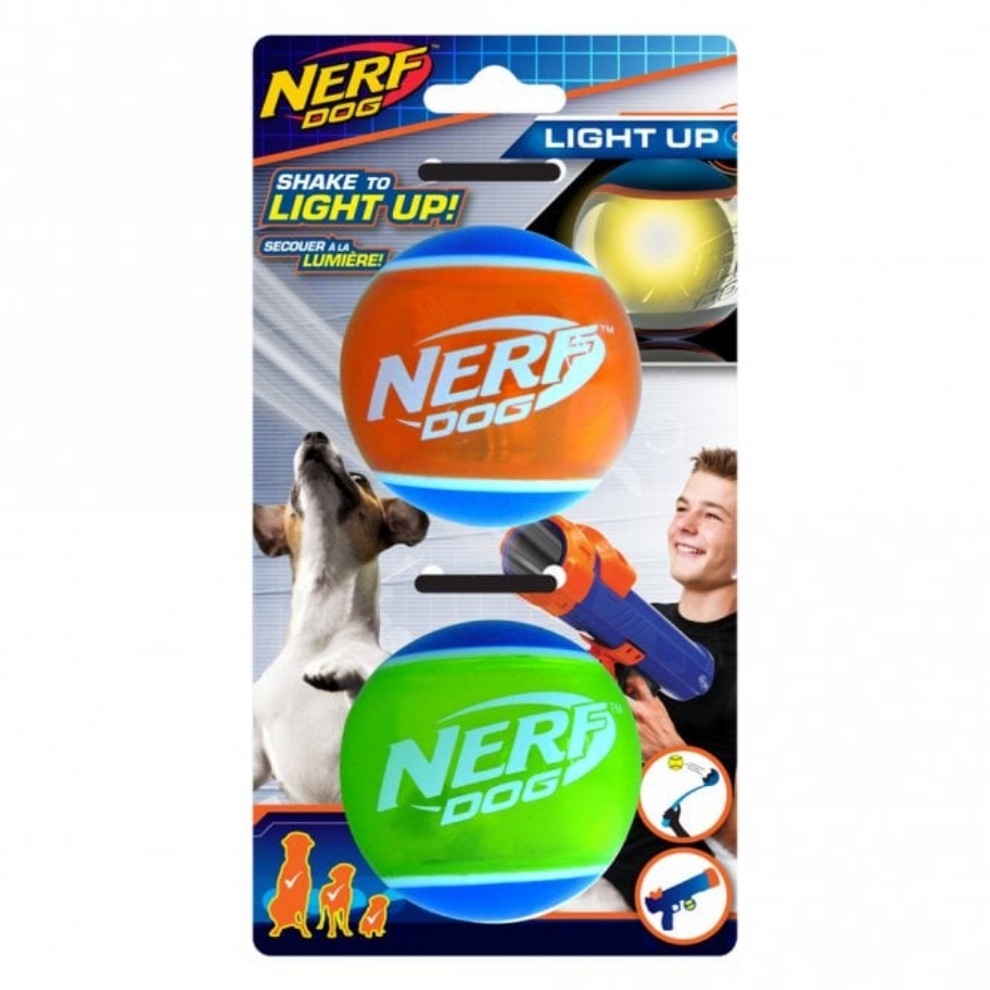 Nerf Light Up Balls X 2