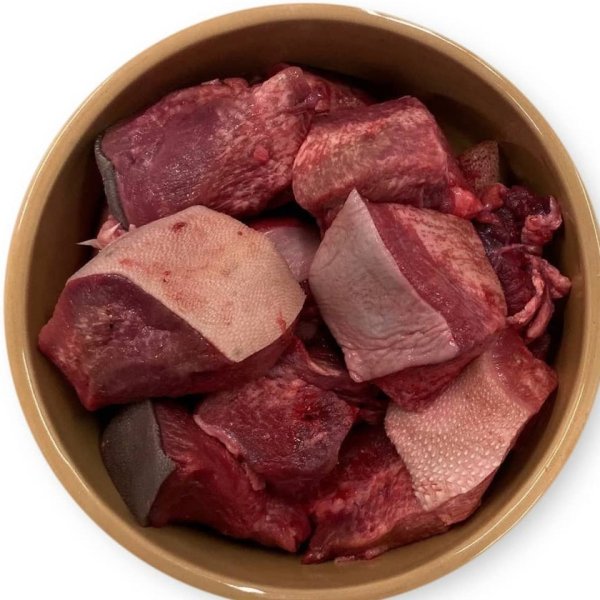 Premium Raw - Beef Tongue Chunks 1kg