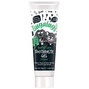 Bugalugs - Dental Care Toothpaste Gel with Fresh Mint for Dogs & Cats
