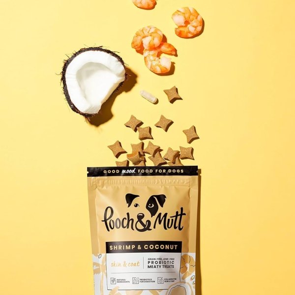 Pooch & Mutt - Shrimp and Coconut Probiotic Treats