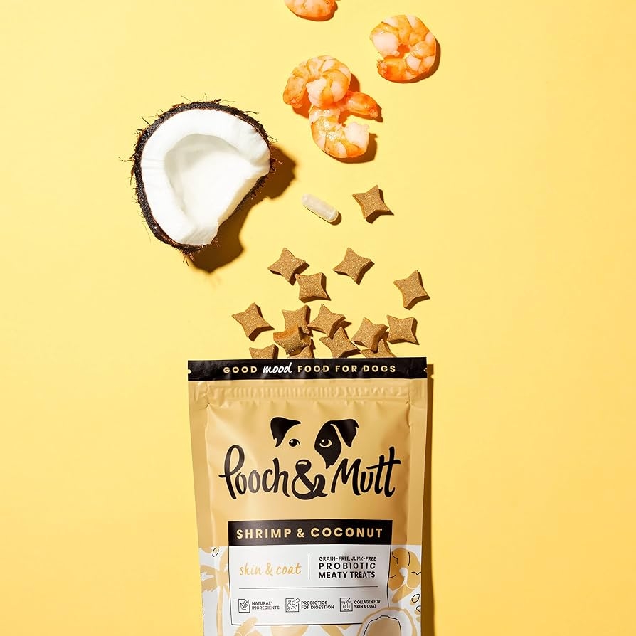 Pooch & Mutt - Shrimp and Coconut Probiotic Treats