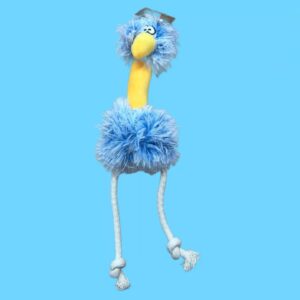 Plush Ostrich With Rope Legs