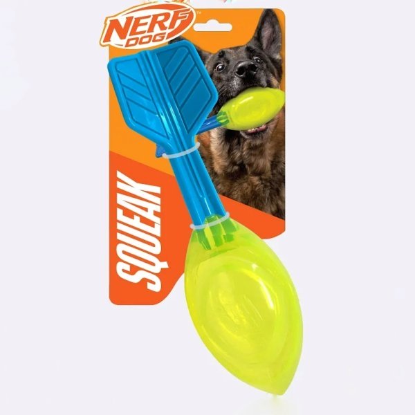 Nerf Dog TPR Squeak Vortex Throw Toy