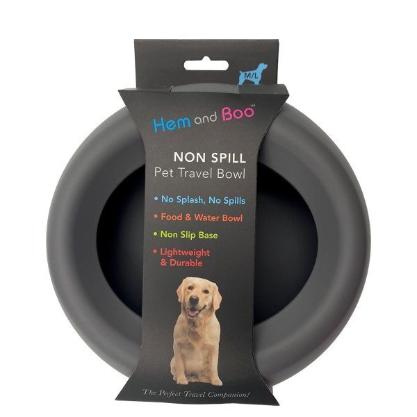 Silicone Non Spill Travel Bowl