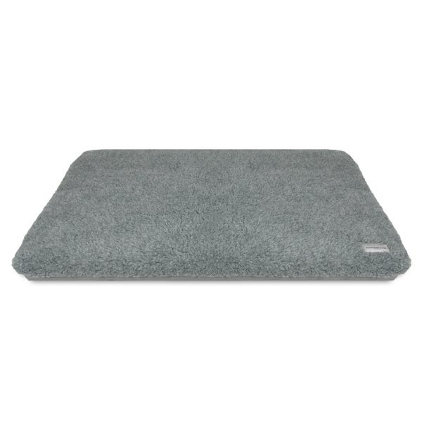 Crate Mat Removable Sherpa Waterproof Grey