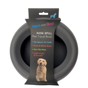 Silicone Non Spill Travel Bowl