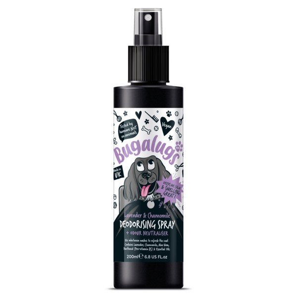 Lavender & Chamomile Dog Deodorising Spray with Odour Neutraliser