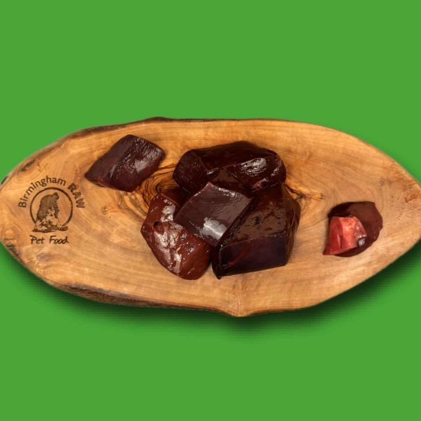 Birmingham Raw - Beef Liver Chunks 1kg